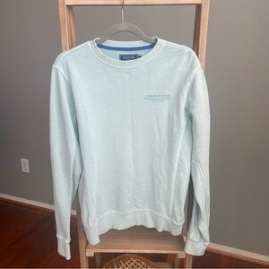 Vineyard Vines Light Mint/Seafoam Crewneck Cotton Sweatshirt  Women’s XS Coastal